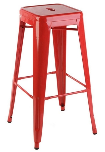 BANQUETA IRON TOLIX - Vermelha